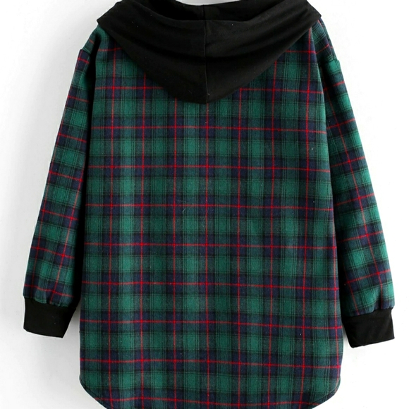 Plaid Green Jacket - Picture 2 of 2